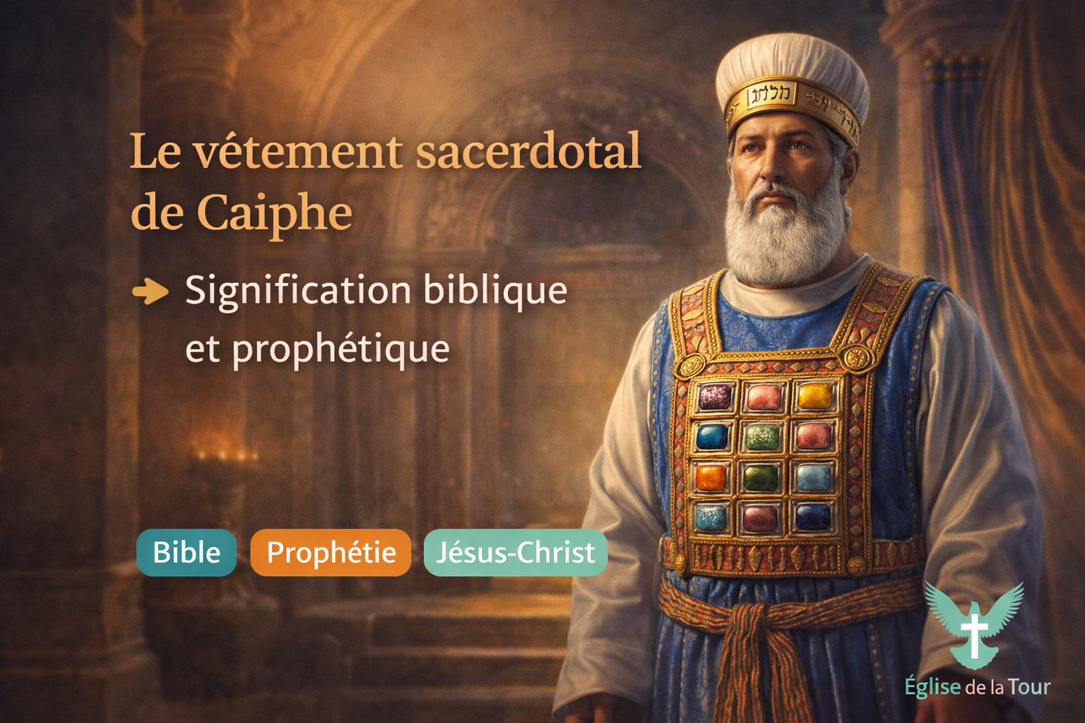 Le vêtement sacerdotal de Caïphe